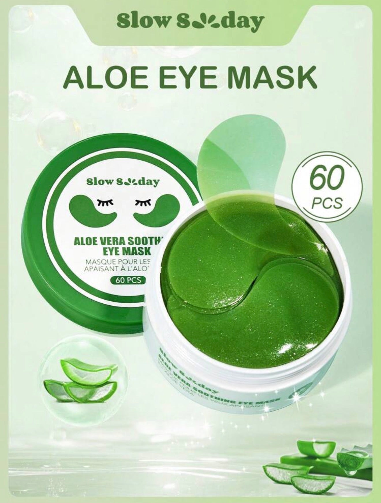 Aloe Vera Eye Mask (60pc)